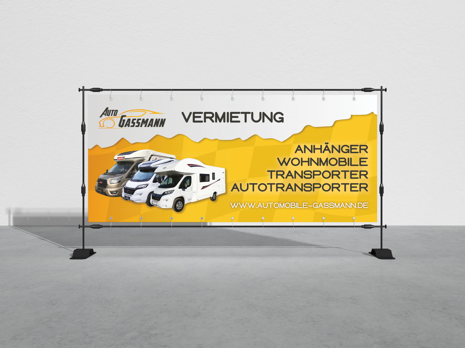 Banner Großfläche Außenwerbung Design Werbung Ideen Würzburg PRIO Creative Design